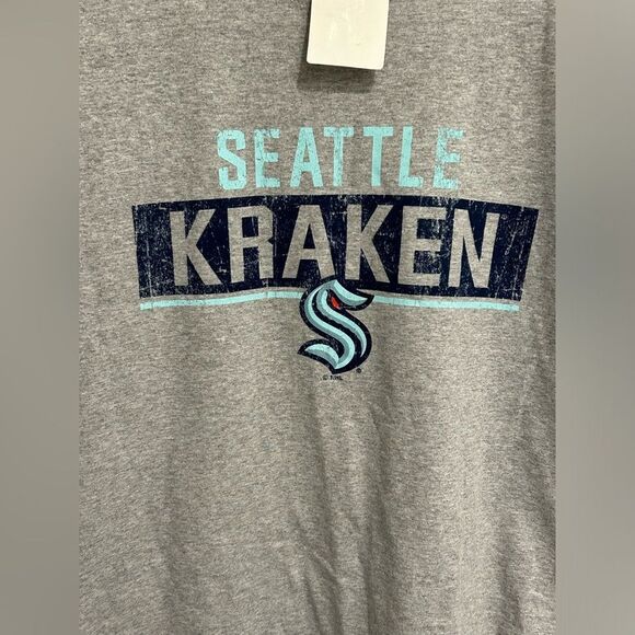 Seattle Kraken Hockey T-Shirt - Size Medium Unisex (New with Tags) - Picture 2 of 3
